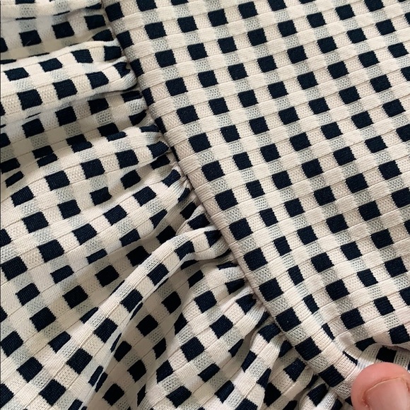 Chelsea28 Checkered Peplum Top - Picture 4 of 8